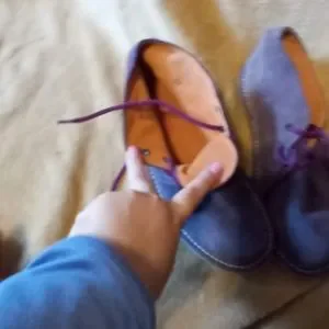 Ocram Purple Suede Chukka Dessert Boots Ocram | Shoes | Ocram Purple Suede Chukka Dessert Boots  main image 4